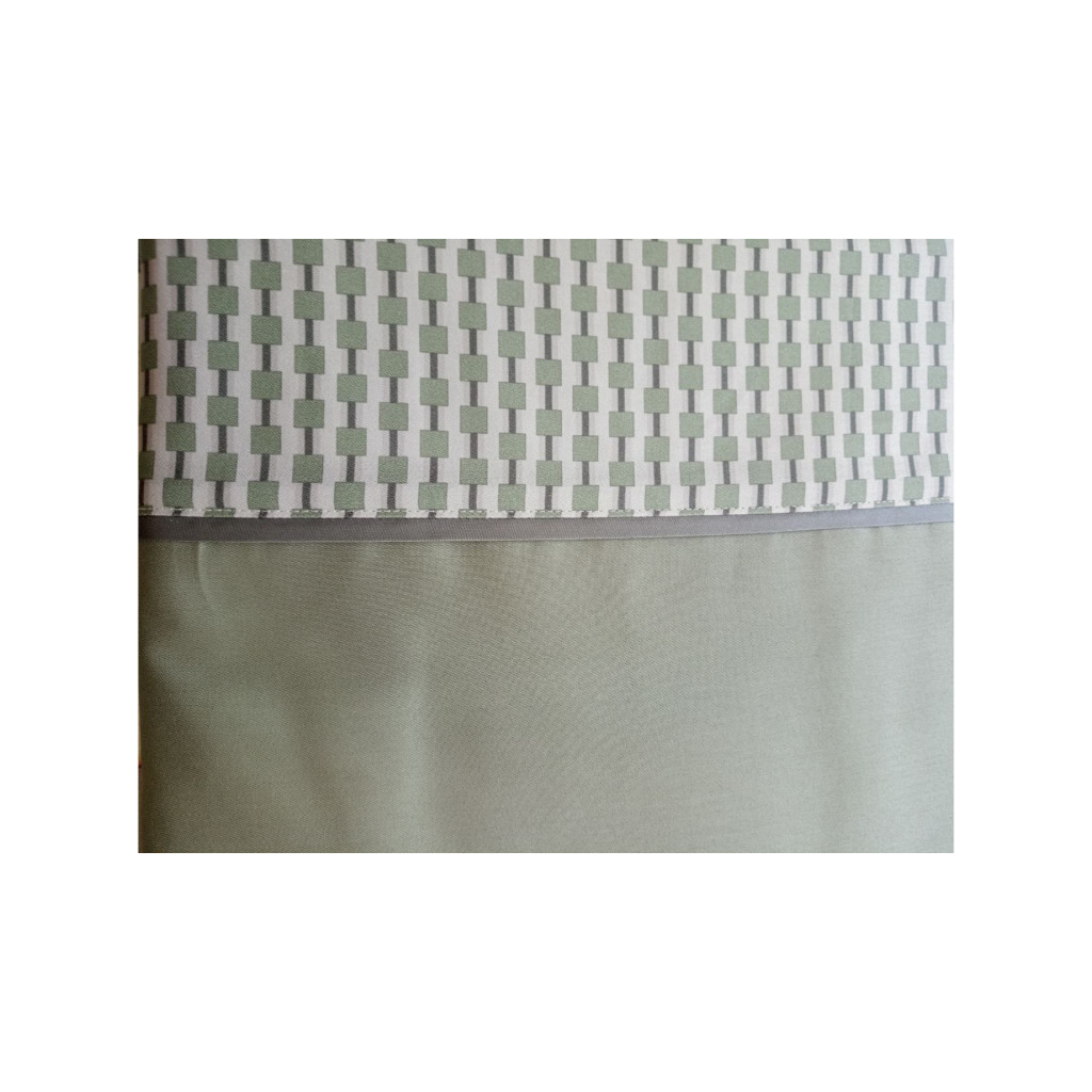 Простирадло Billerbeck DAISY сатин кедрово-зелене 240х260 см (CN3716380UA2) - зображення 4