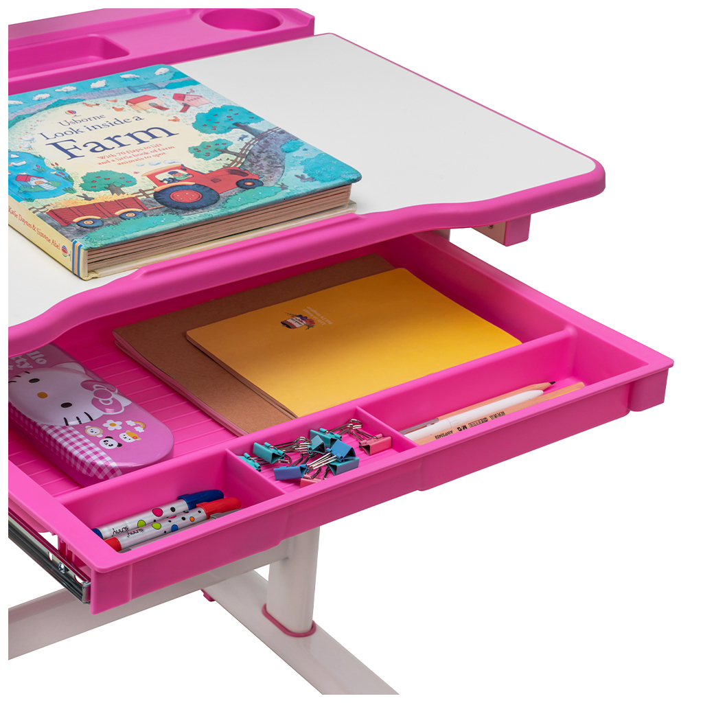Парта зі стільцем FunDesk Bellissima pink (2001002219160) - зображення 6