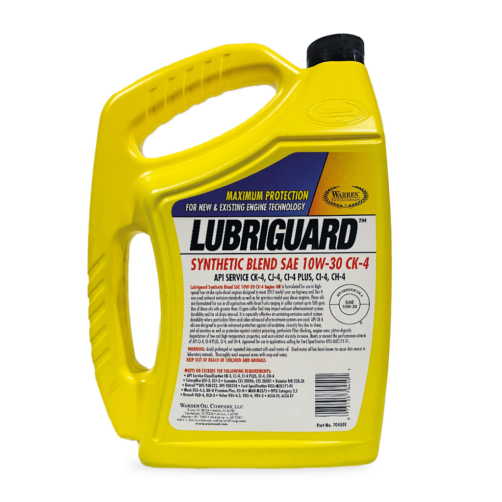 Моторна олива Lubriguard Synthetic Blend SAE 10W-30 CK-4 HD, 3,75л - изображение 2