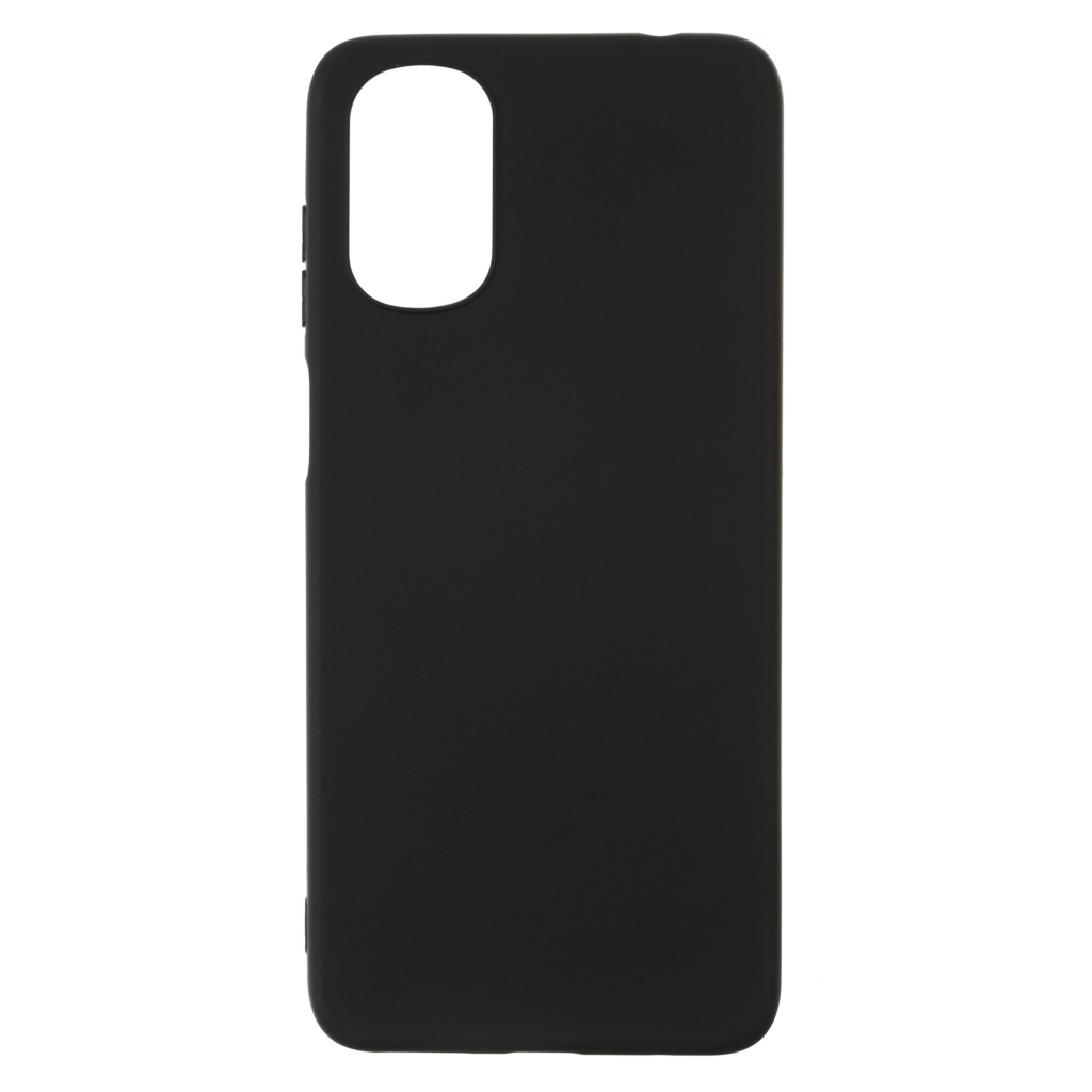 Чохол до мобільного телефона Armorstandart Matte Slim Fit Motorola G22 Black (ARM62043) - зображення 1
