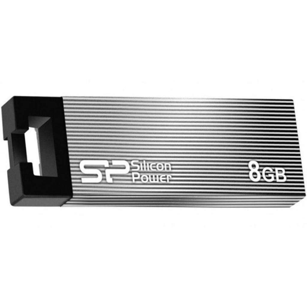 USB флеш накопичувач Silicon Power 8GB Touch 835 USB 2.0 (SP008GBUF2835V1T / SP008GBUF2835V3T) - зображення 1
