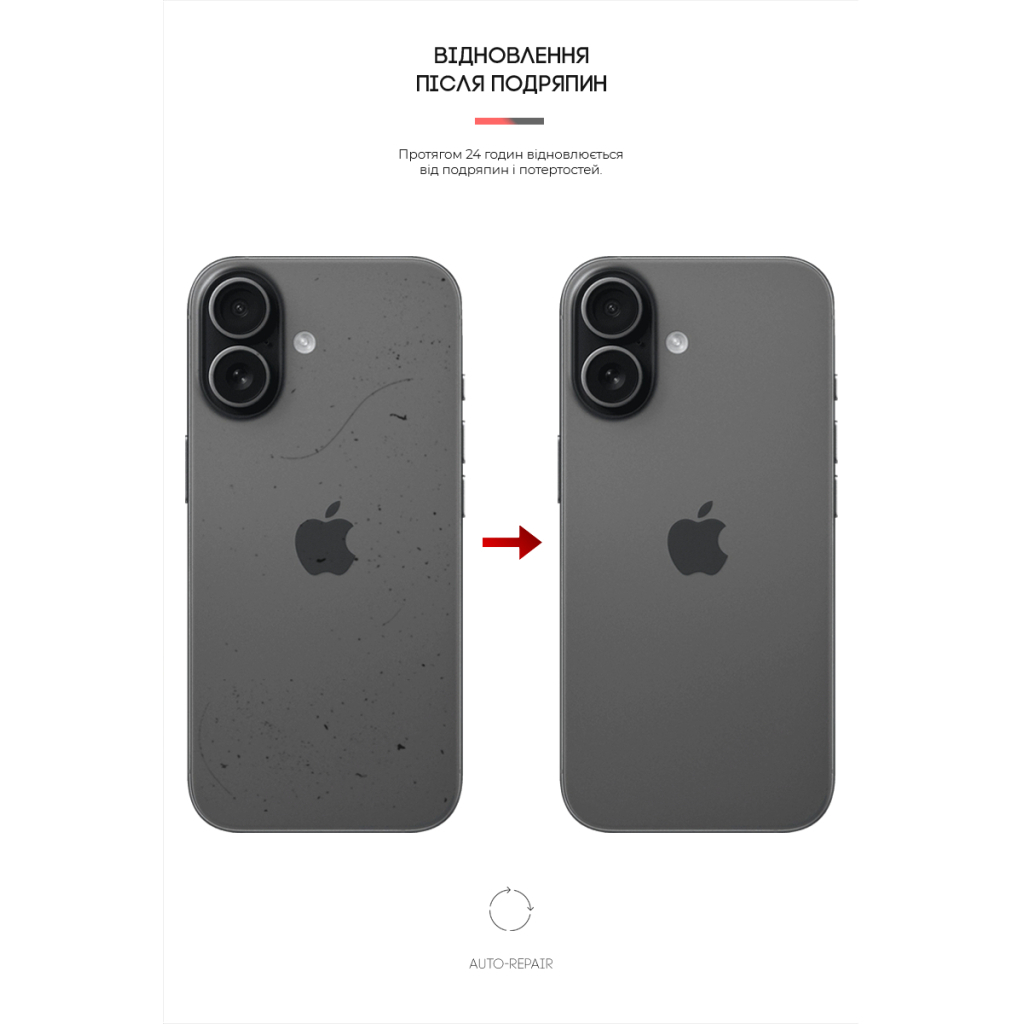 Плівка захисна Armorstandart Back panel Carbone Apple iPhone 17 (ARM86191) - зображення 3