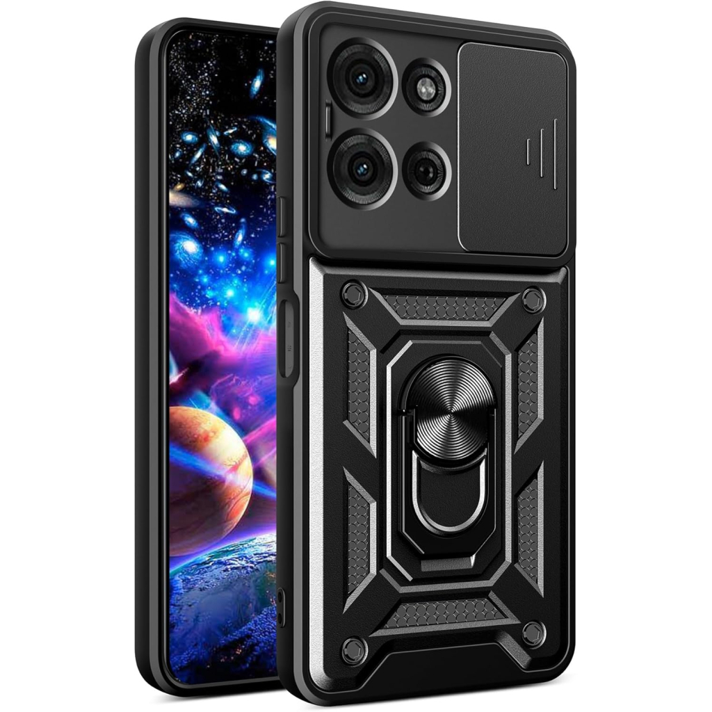 Чохол до мобільного телефона BeCover Military Motorola Moto G75 Black (713060) - зображення 6