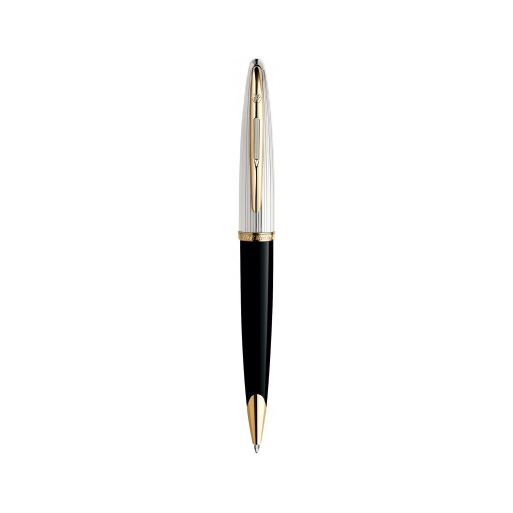 Ручка кулькова Waterman CARENE Deluxe Black/silver BP (21 200) - зображення 1