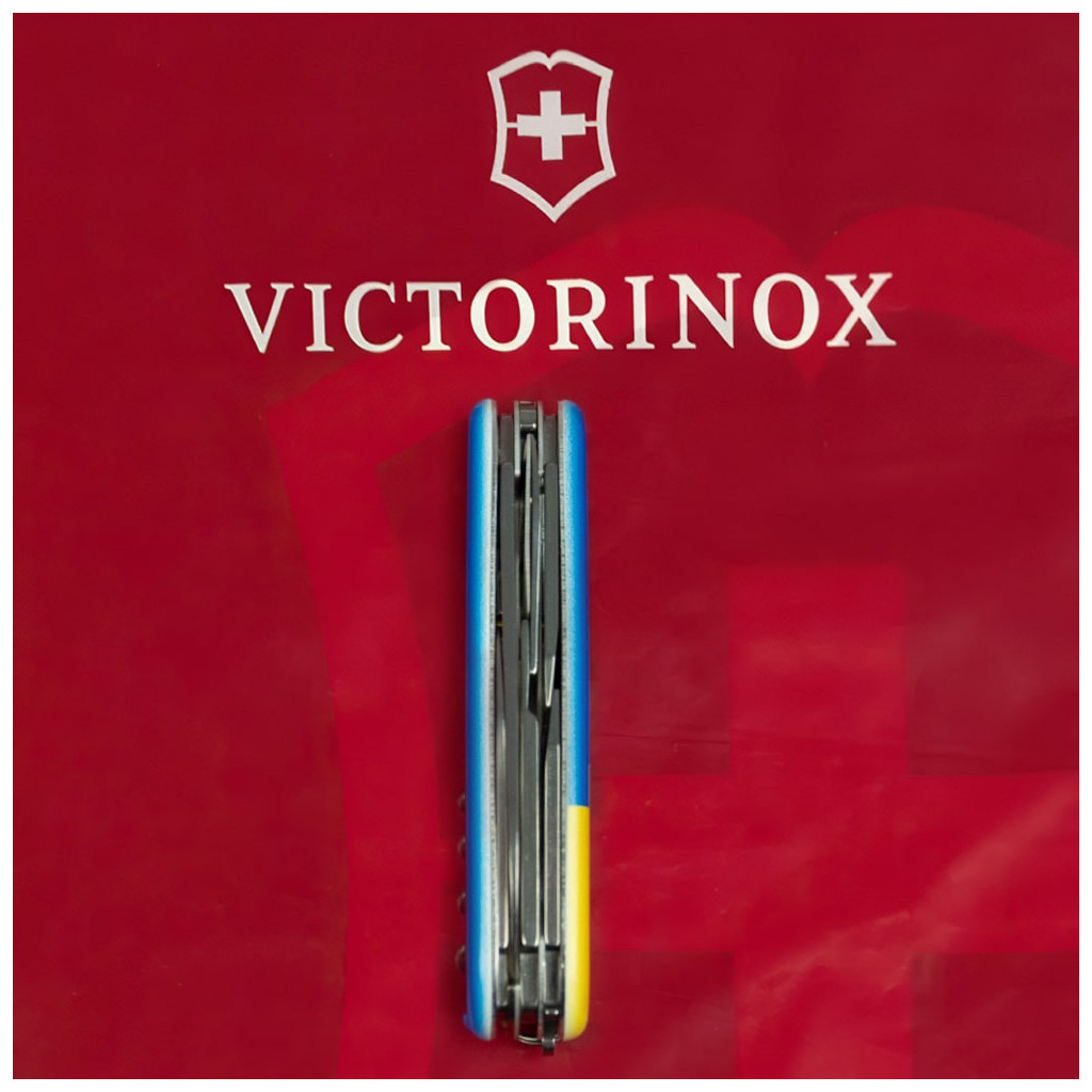Ніж Victorinox Climber Ukraine Герб на прапорі (1.3703.7_T3030p) - зображення 7