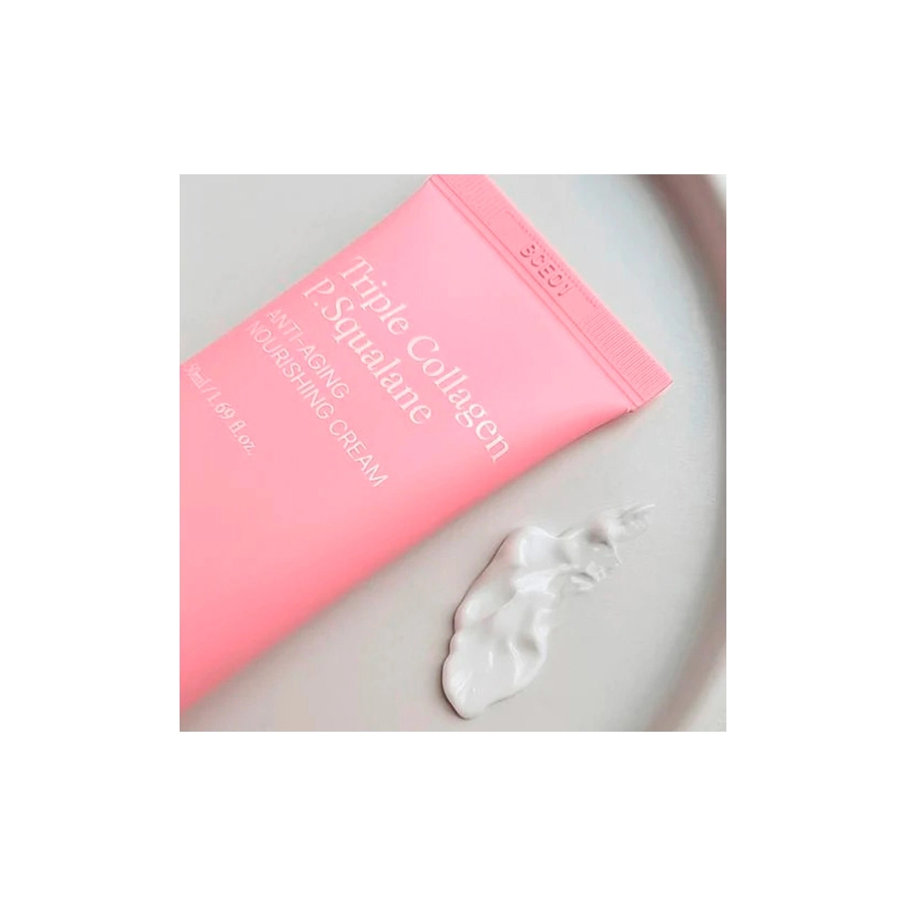 Крем для обличчя Trimay Triple Collagen P.Squalane 50 мл (8809822540761) - зображення 4