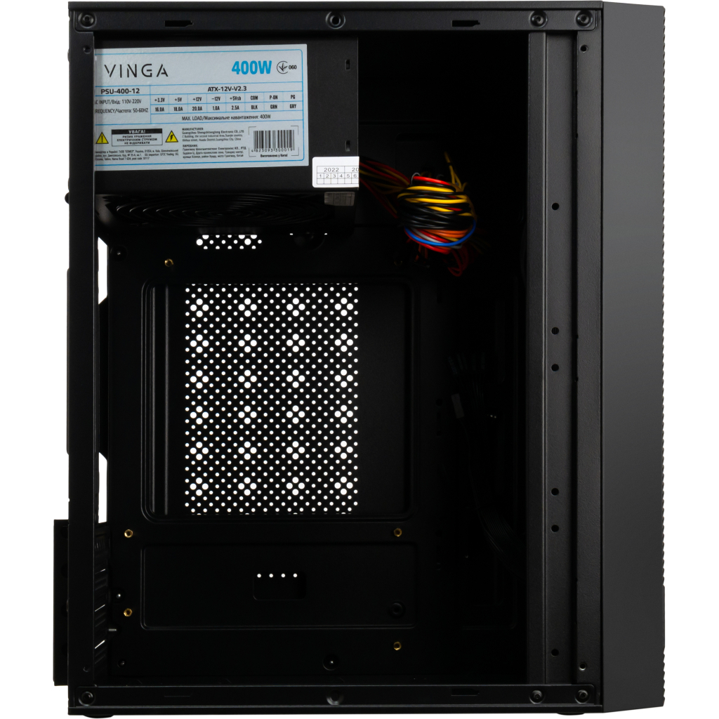 Корпус Vinga CS318B-400W - зображення 6