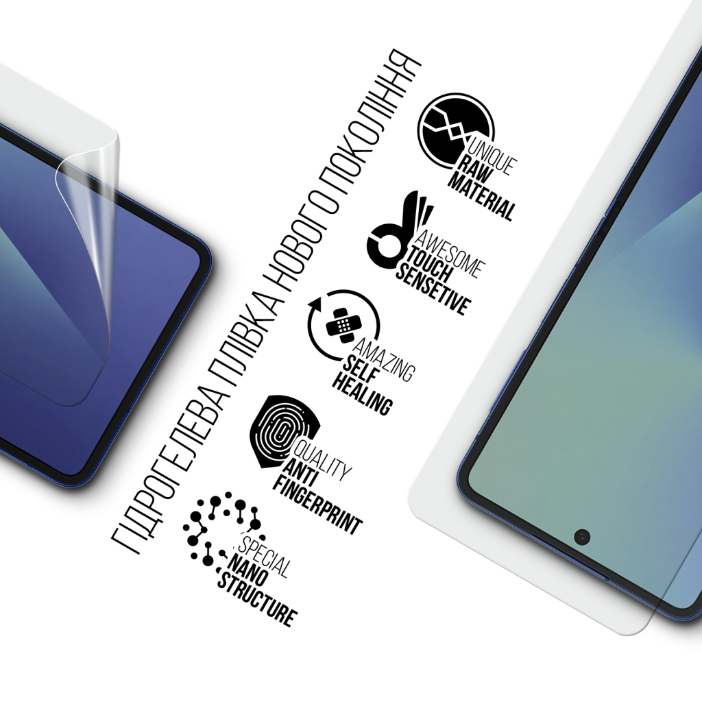 Плівка захисна Armorstandart Hydrogel Anti-Blue Samsung Flip 7 (SM-F766) (ARM87443) - зображення 2