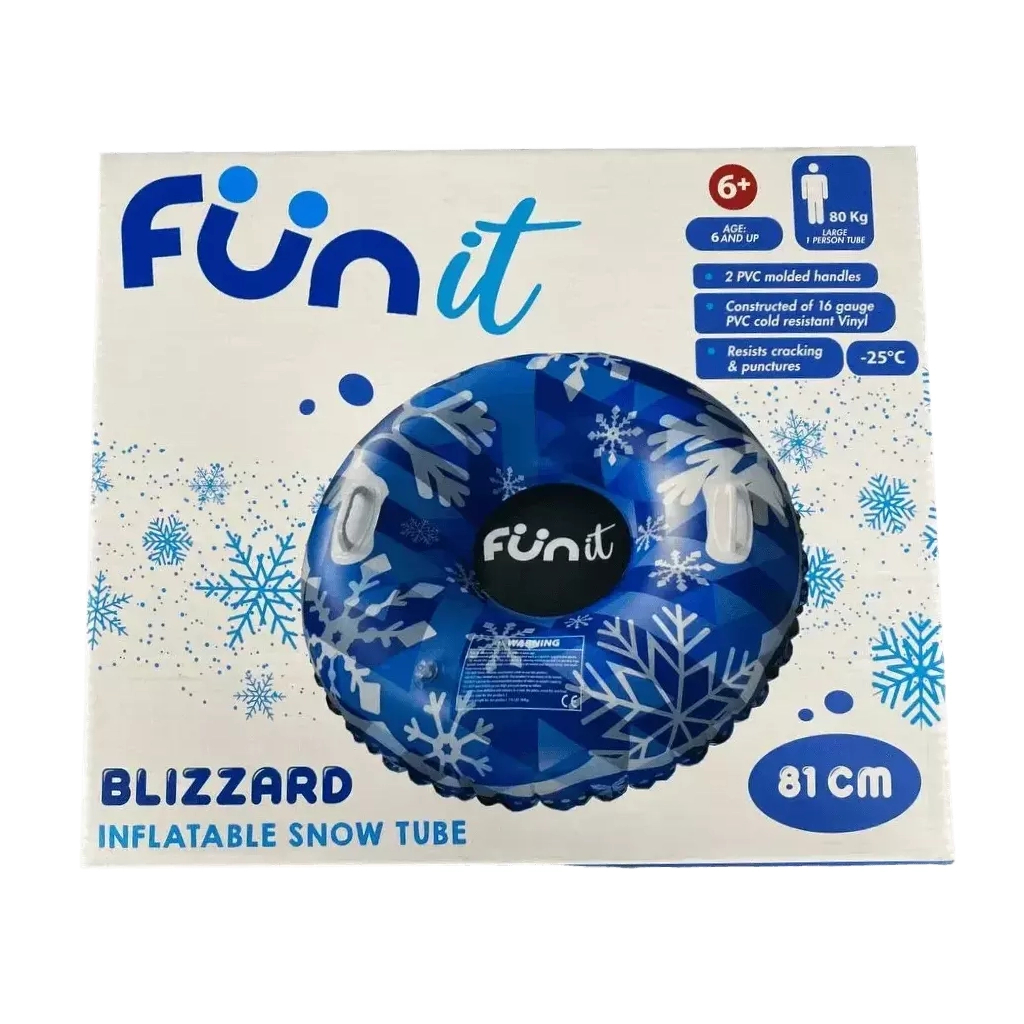 Санки Bottari BLIZZARD Тюбінг 81 см синій (72002-IS) - зображення 3