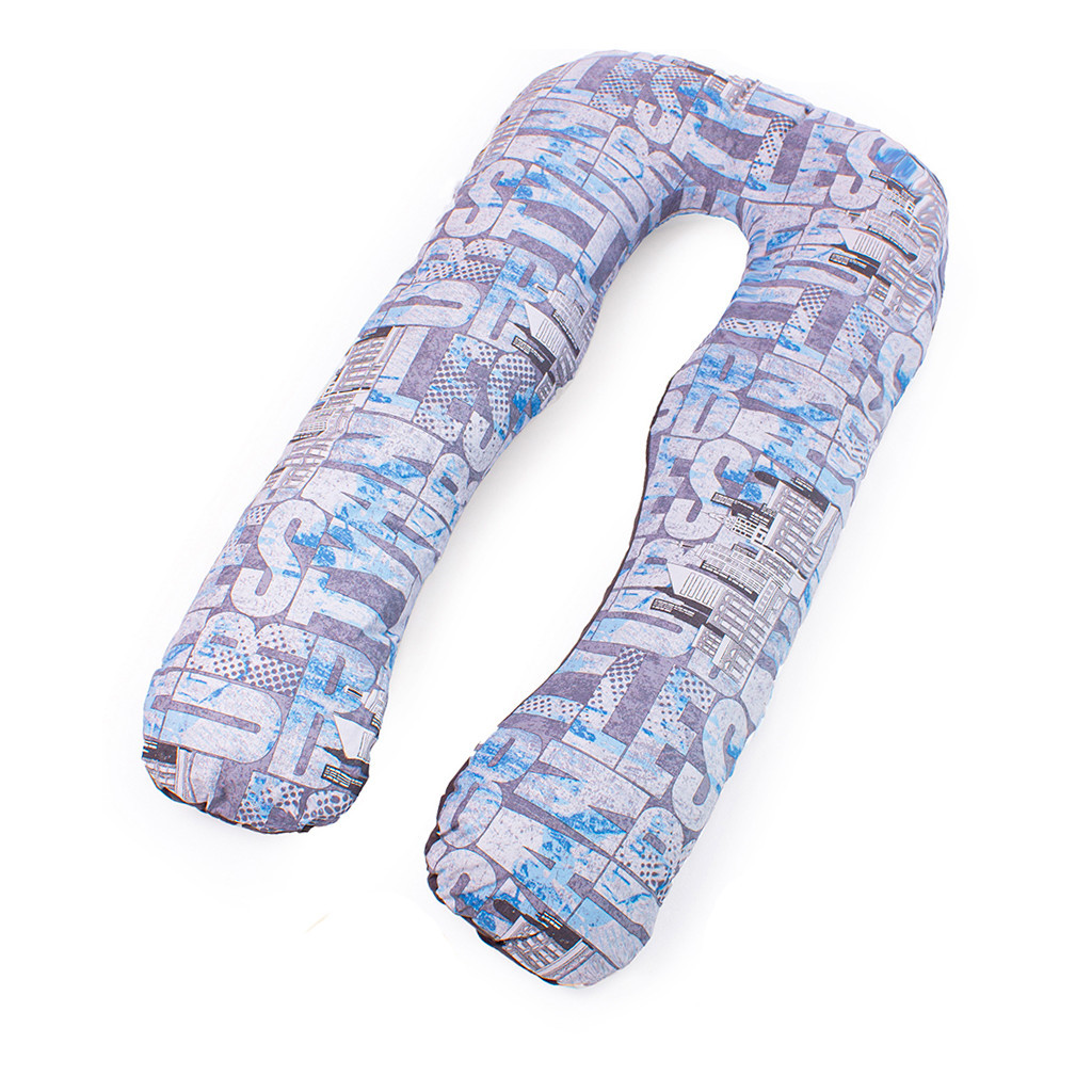 Подушка MirSon для вагітних та відпочинку Naturale Line Print №8011 U-подібна Mutia (2200006178316) - зображення 1