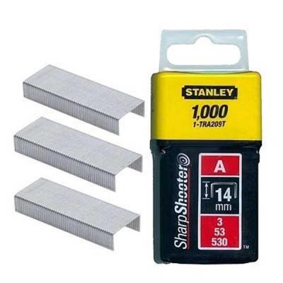 Скоби Stanley Light Duty тип а, 14мм, 1000шт (1-TRA209T) - зображення 2