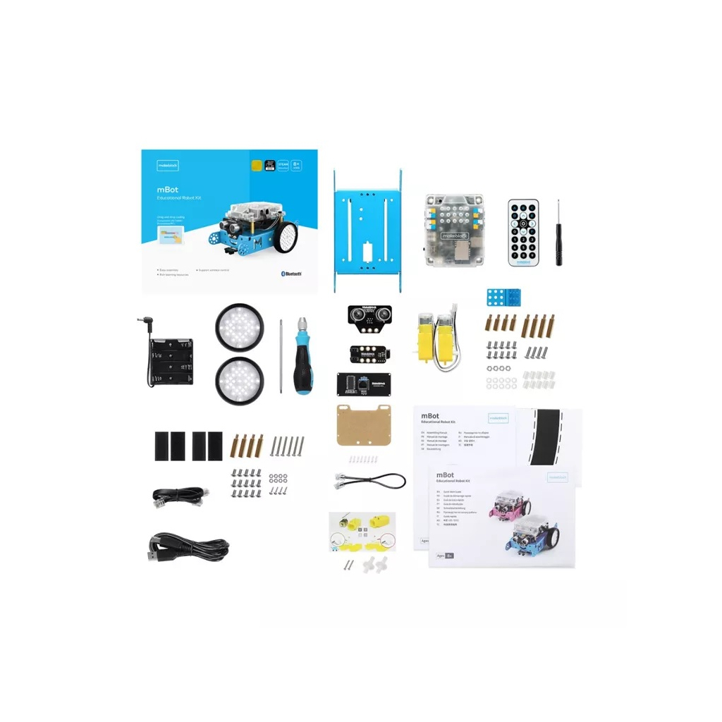 Конструктор Makeblock Робот mBot v1.1 BT Blue (P1050017) - зображення 3