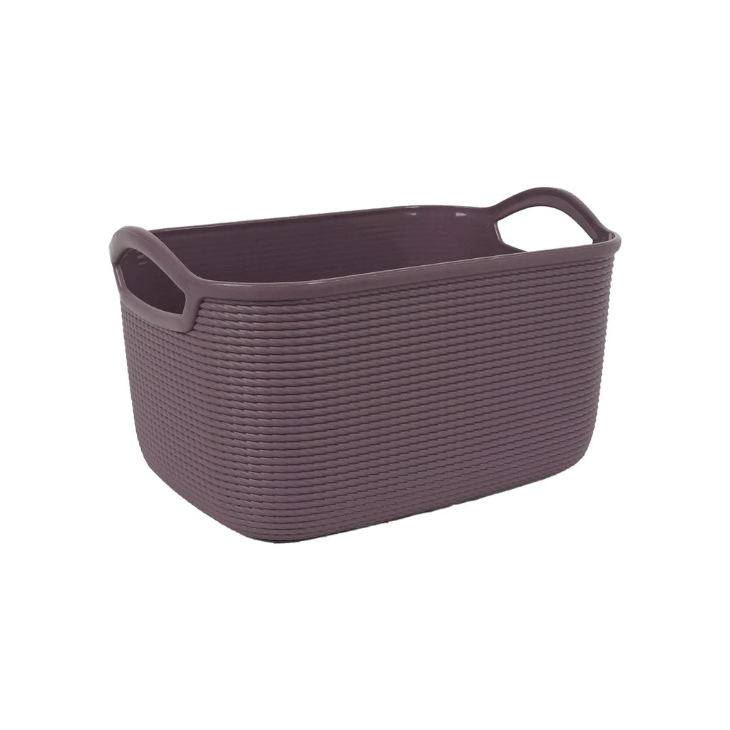 Кошик для зберігання Алеана Джут S Фіолетовий 2.9 л (алн 127007/фіолетовий) - зображення 1