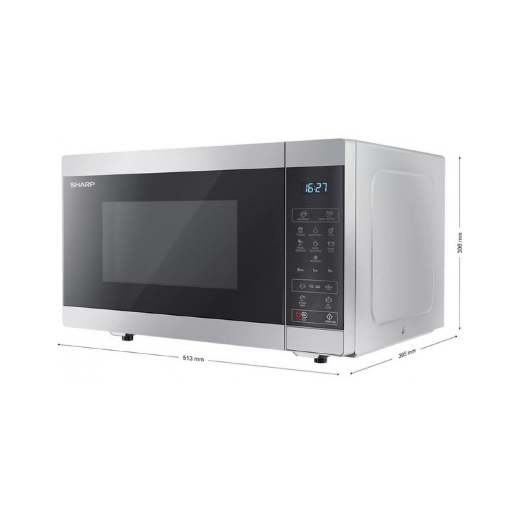 Мікрохвильова піч Sharp YC-MS51E-S - зображення 6