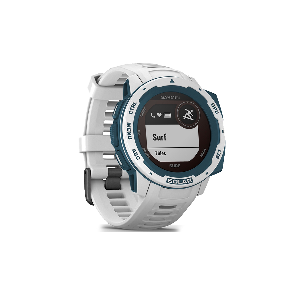 Смарт-годинник Garmin Instinct Solar, Surf Edition, Cloudbreak (010-02293-08) - зображення 3