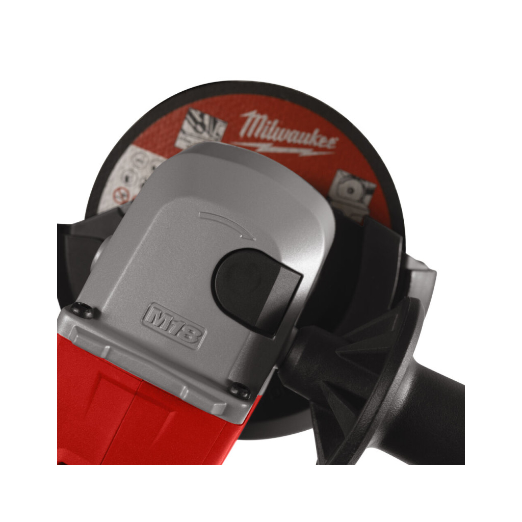 Шліфувальна машина Milwaukee M18 BLSAG125X-0, 125мм, HD кейс (без АКБ та ЗП) (4933492643) - зображення 4