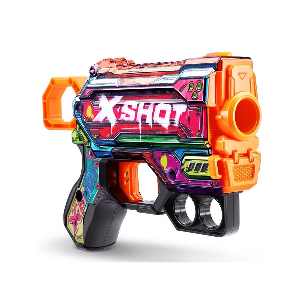 Іграшкова зброя Zuru X-Shot Швидкострільний бластер Skins Menace Mercenary (8 патронів) (36515P) - зображення 1