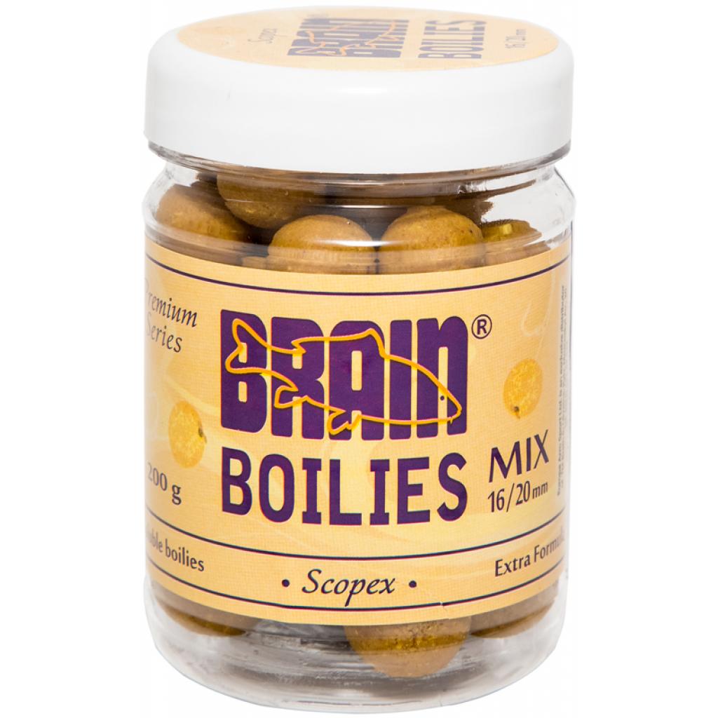 Бойл Brain fishing Scopex Soluble 200 gr, mix 16-20 mm (1858.00.80) - изображение 1