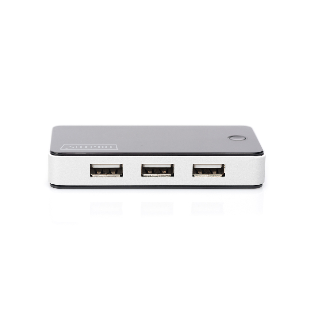 Концентратор Digitus USB 2.0 Hub, 7 Port (DA-70222) - зображення 4