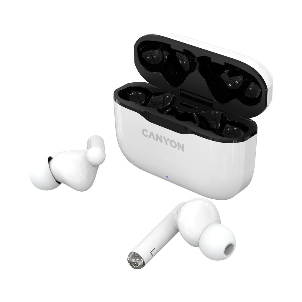 Навушники Canyon TWS-3 White (CNE-CBTHS3W) - зображення 1