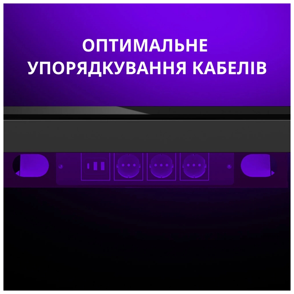 Комп'ютерний стіл Lorgar PRO 80W Wood Black (LRG-DP80W) - изображение 11