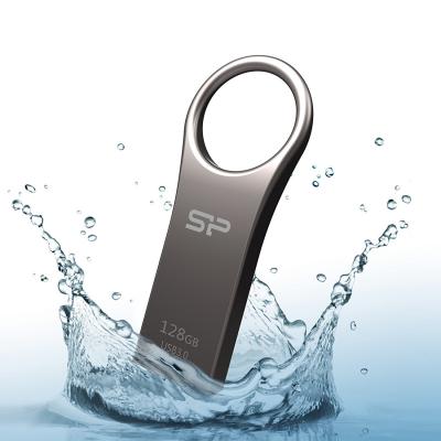 USB флеш накопичувач Silicon Power 128GB Jewel J80 Titanium USB 3.0 (SP128GBUF3J80V1T) - зображення 6
