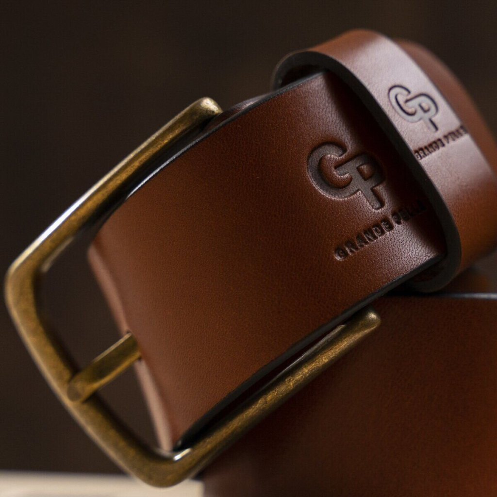 Ремінь Grande Pelle Коричневий (11060) - зображення 6