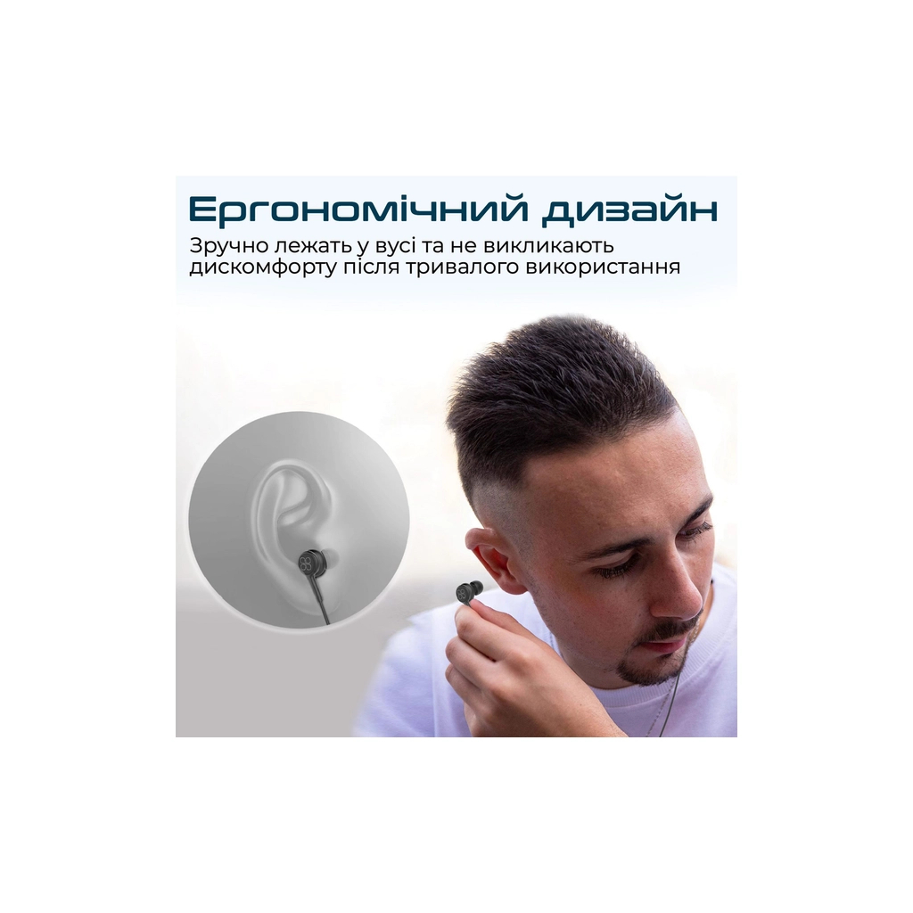 Навушники Promate Duet Black (duet.black) - зображення 5
