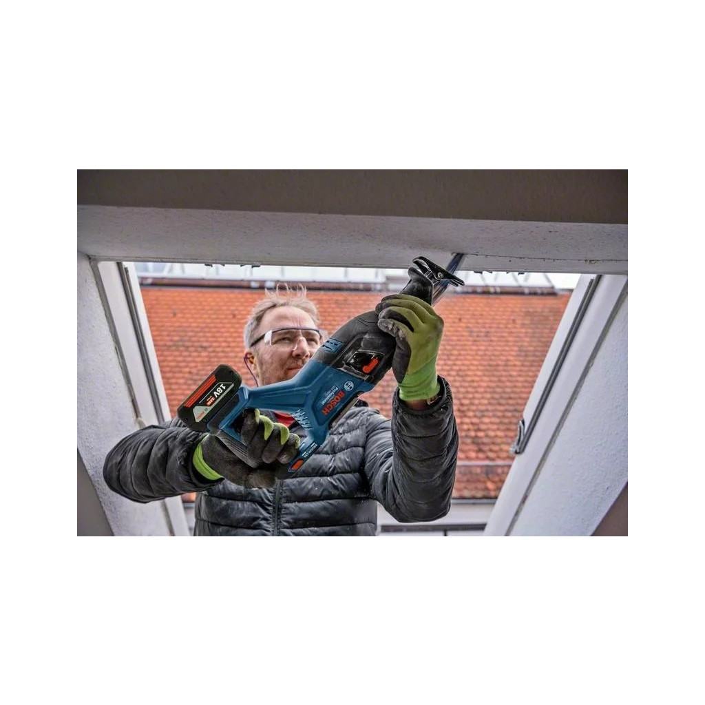 Шабельна пила Bosch GSA 185-LI, 18 В, пропил 230мм, хід 28мм (без АКБ та ЗП) (0.601.6C0.020) - изображение 7