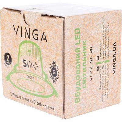 Світильник точковий Vinga VL-DL70-54L - изображение 6