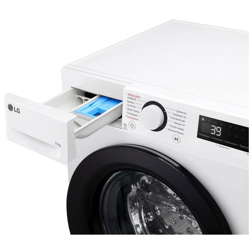 Пральна машина LG F4Y5ES6W - зображення 12