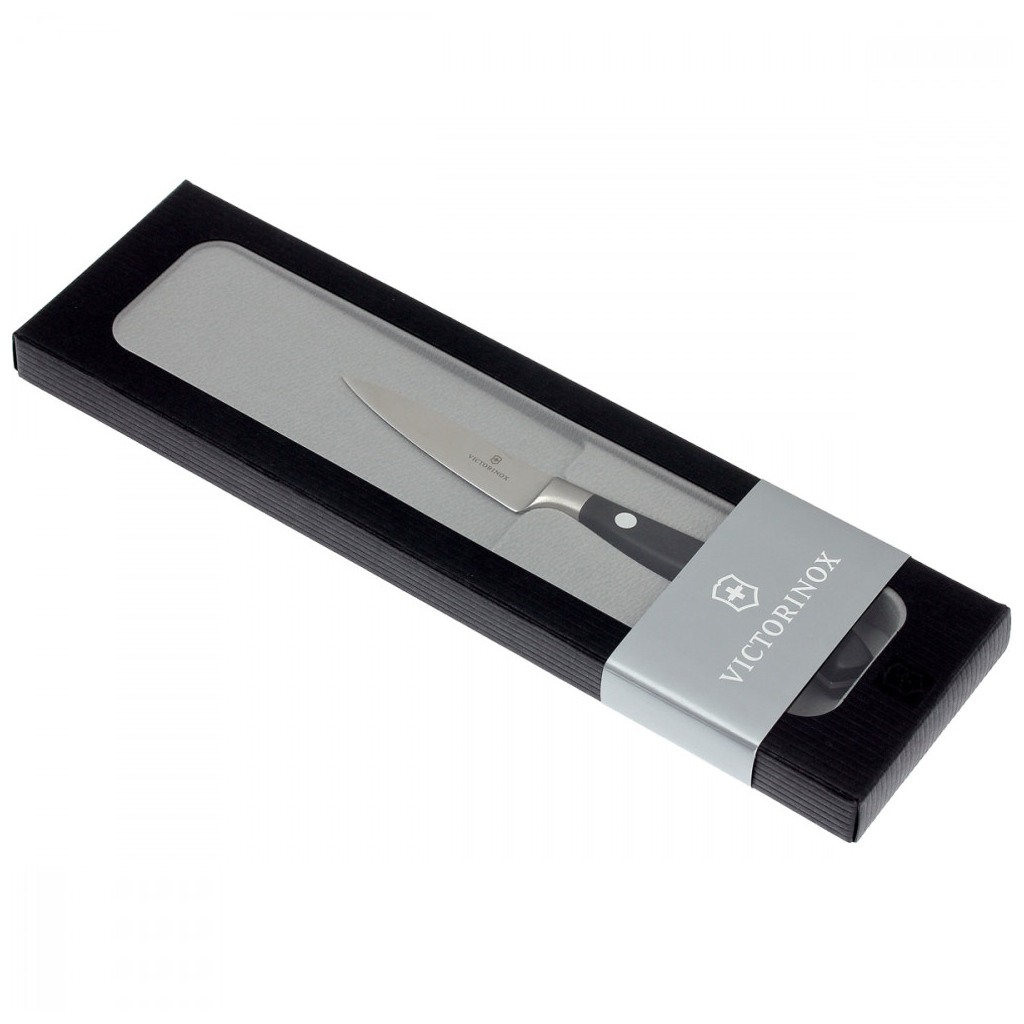 Кухонний ніж Victorinox Grand Maitre Carving 8 см Black (7.7203.08G) - зображення 4