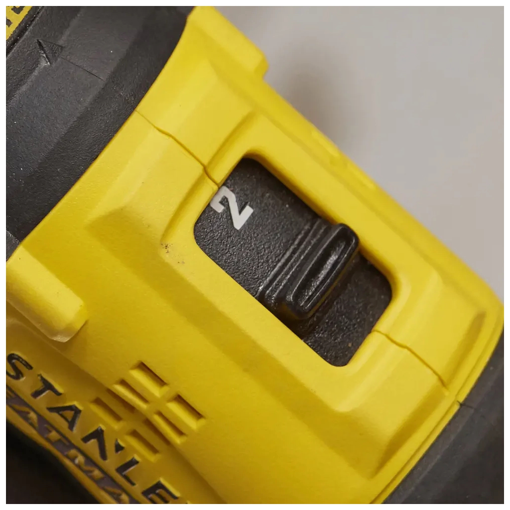 Шуруповерт Stanley FatMax, Li-lon 18V, 2x4Ah, 60 Нм, 0-600/1900 об/хв, 3.3 кг, кейс (SBD710M2K) - зображення 8
