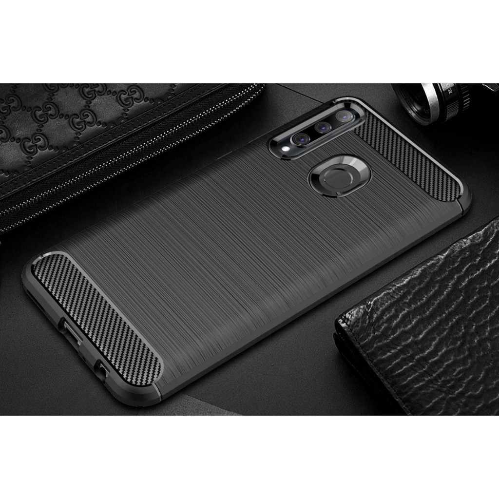 Чохол до мобільного телефона Laudtec для Huawei P Smart 2019 Carbon Fiber (Black) (LT-PST19) - зображення 9