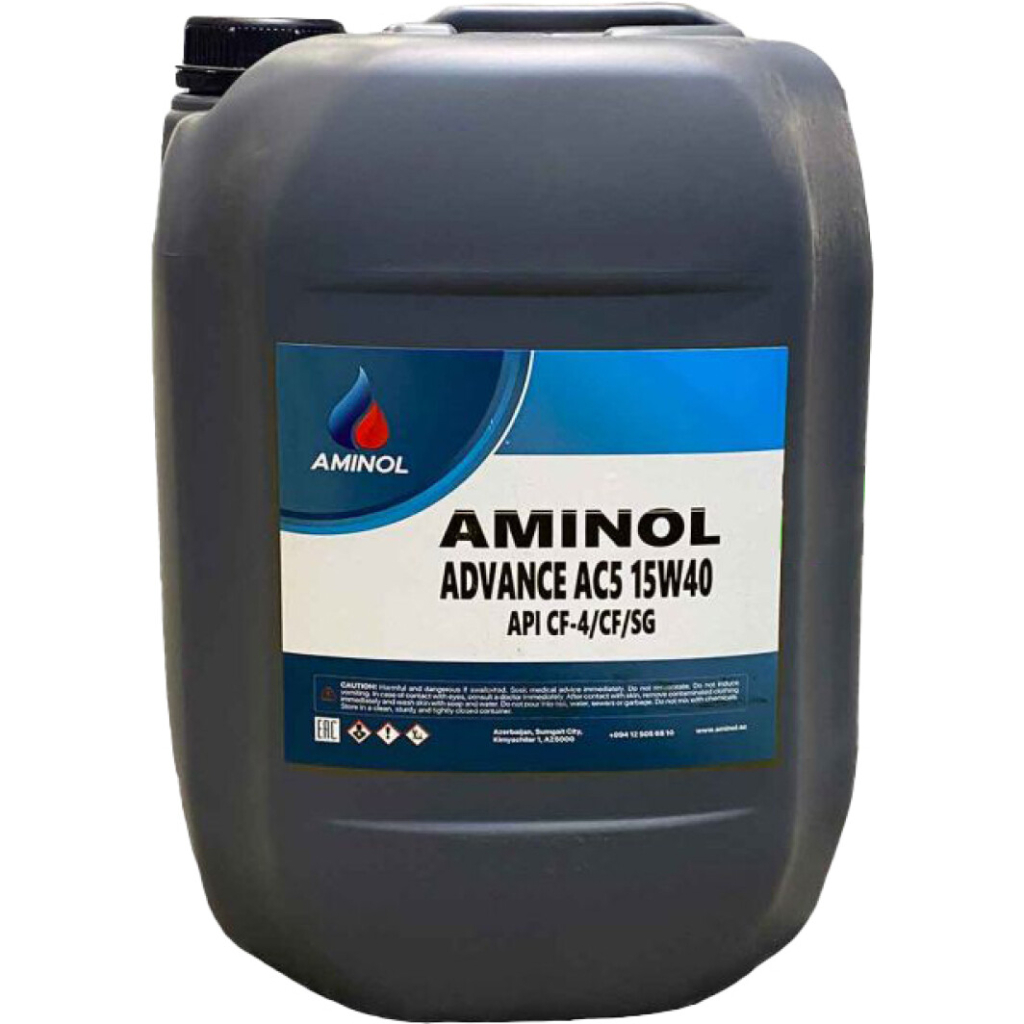 Моторна олива Aminol Advance AC5 15W40 CF-4 MB-Approval 20л (AM148793) - зображення 1