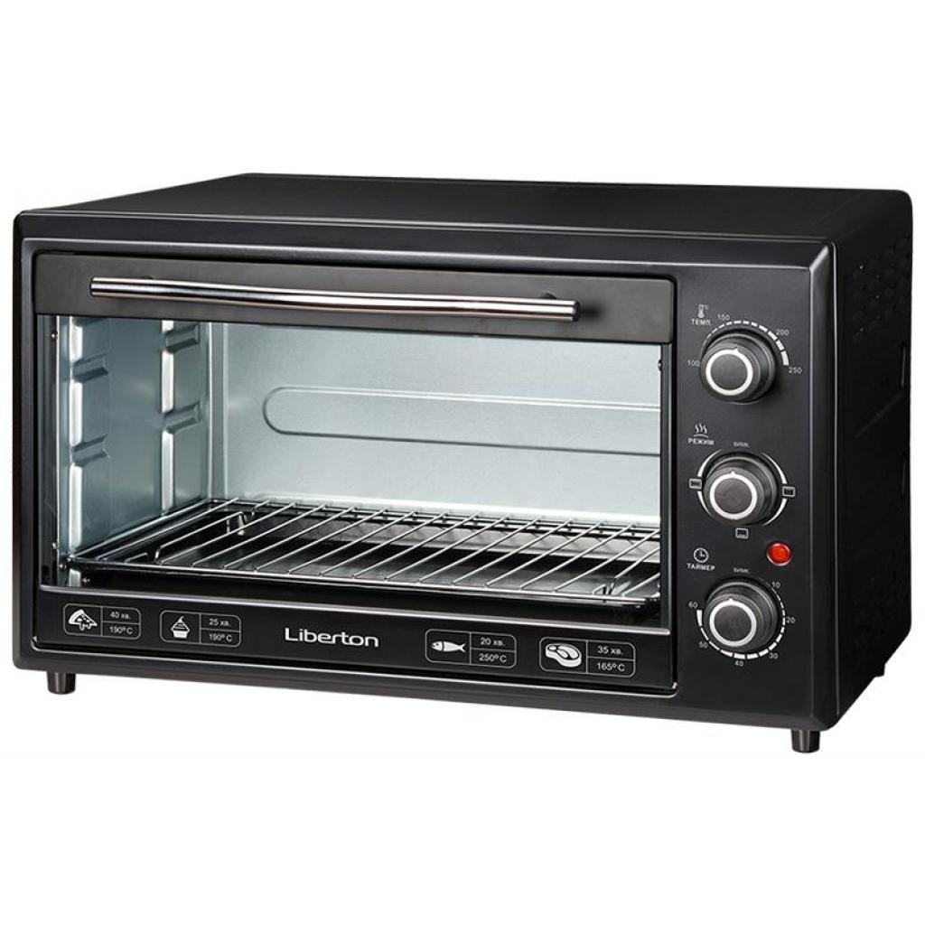 Електропіч Liberton LEO-351 Black - зображення 1