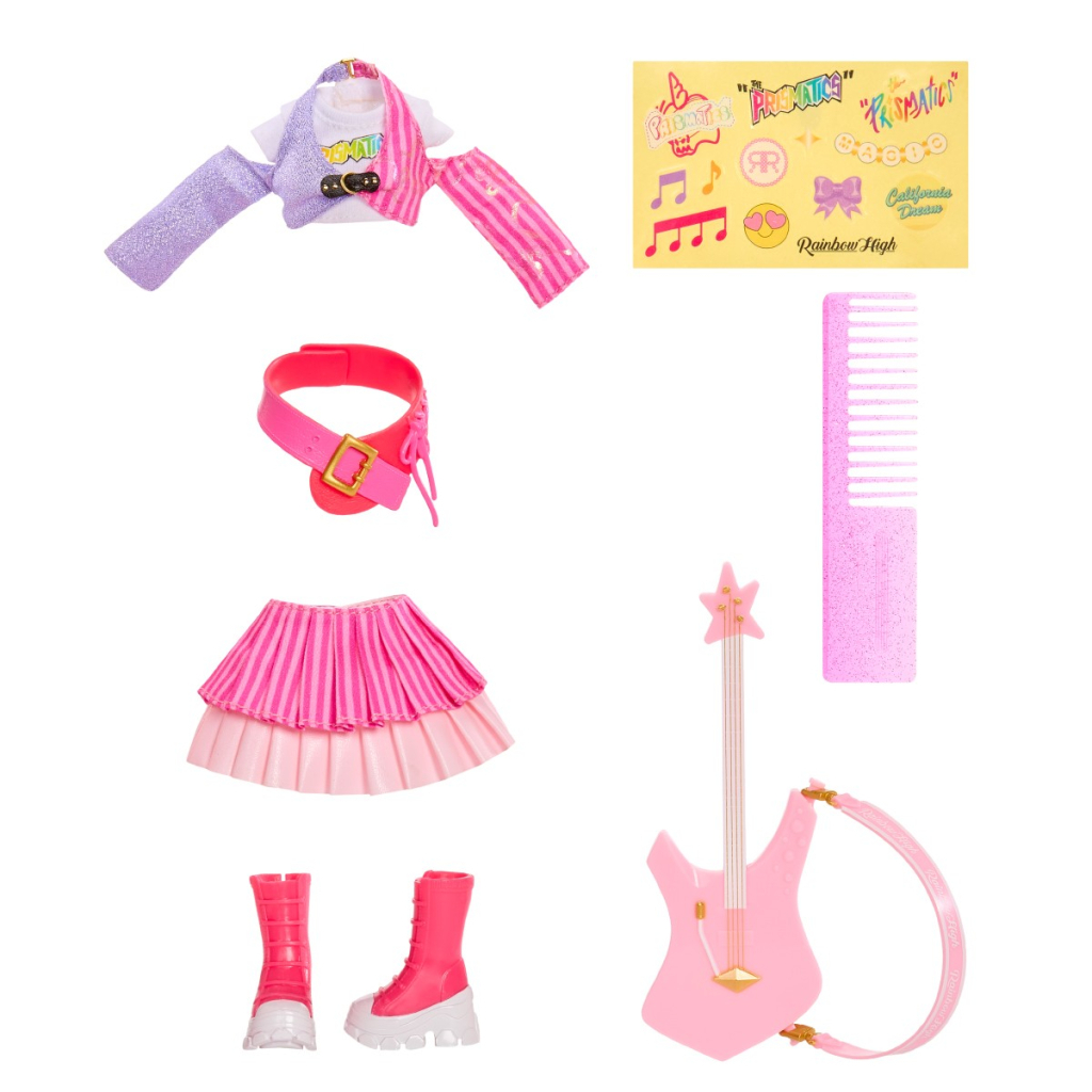 Лялька Rainbow High Junior High Rockband Белла (565659) - зображення 5