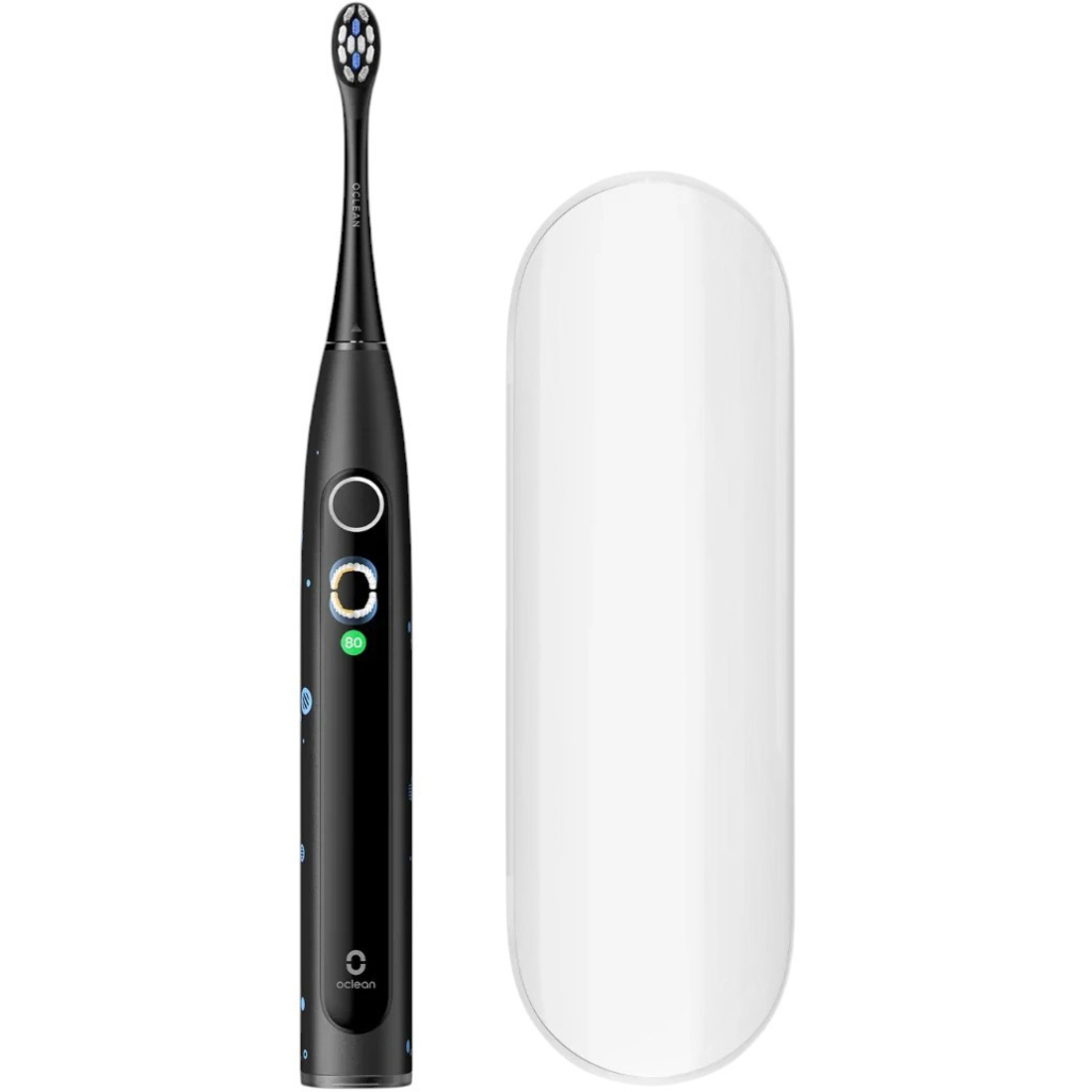 Електрична зубна щітка Oclean X Kids Set Electric Toothbrush Black (6970810557237) - зображення 3