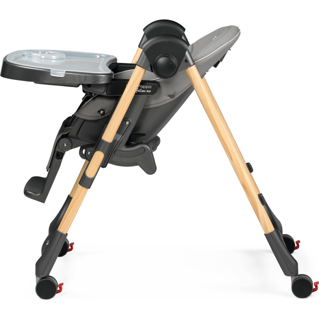 Стілець для годування Peg-Perego Prima Pappa Follow Me Amblance Ice преміум Сірий (IH01000002BL73) - изображение 12