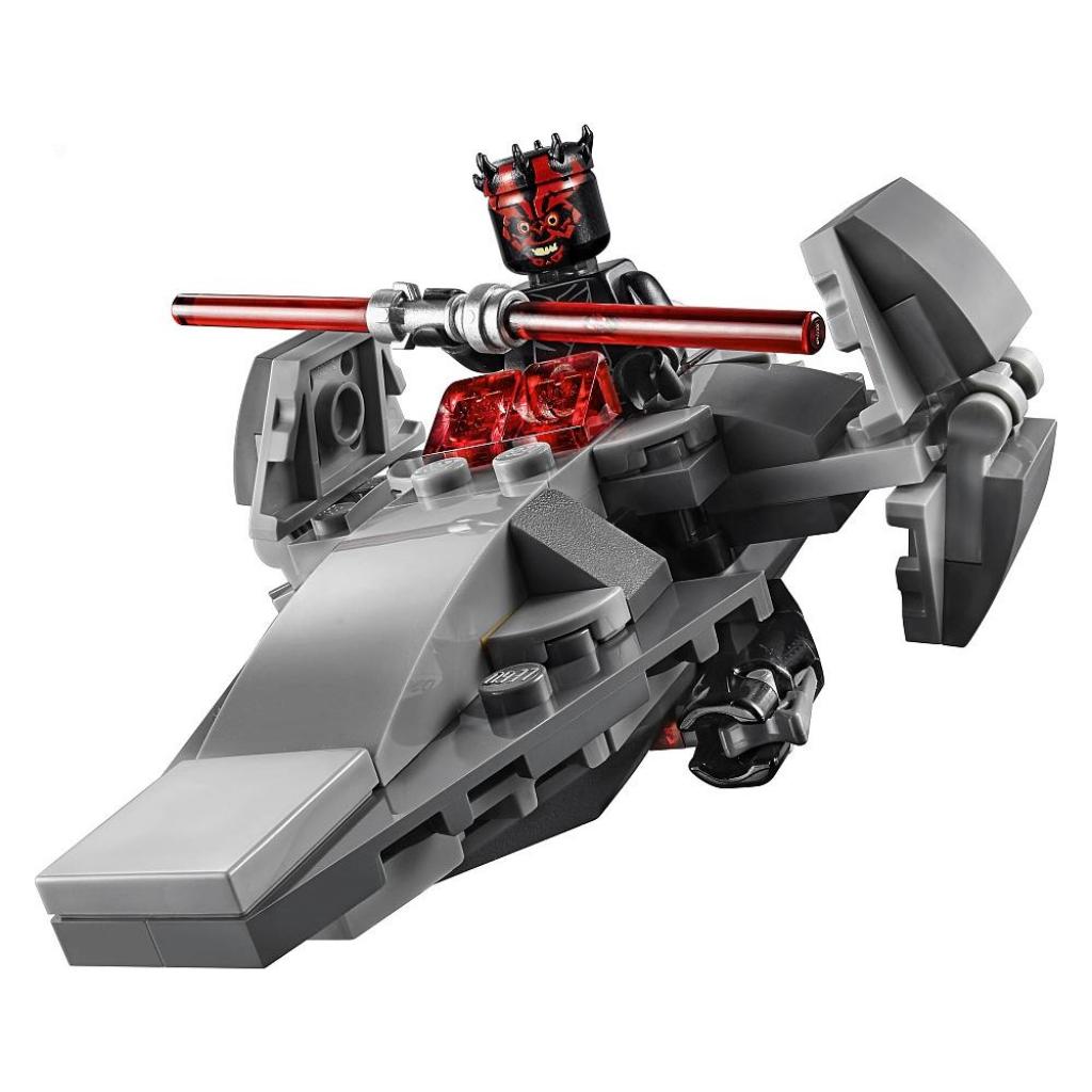 Конструктор LEGO Star Wars Мікрофайтери: Корабель-розвідник ситхів 92 деталі (75224) - зображення 5