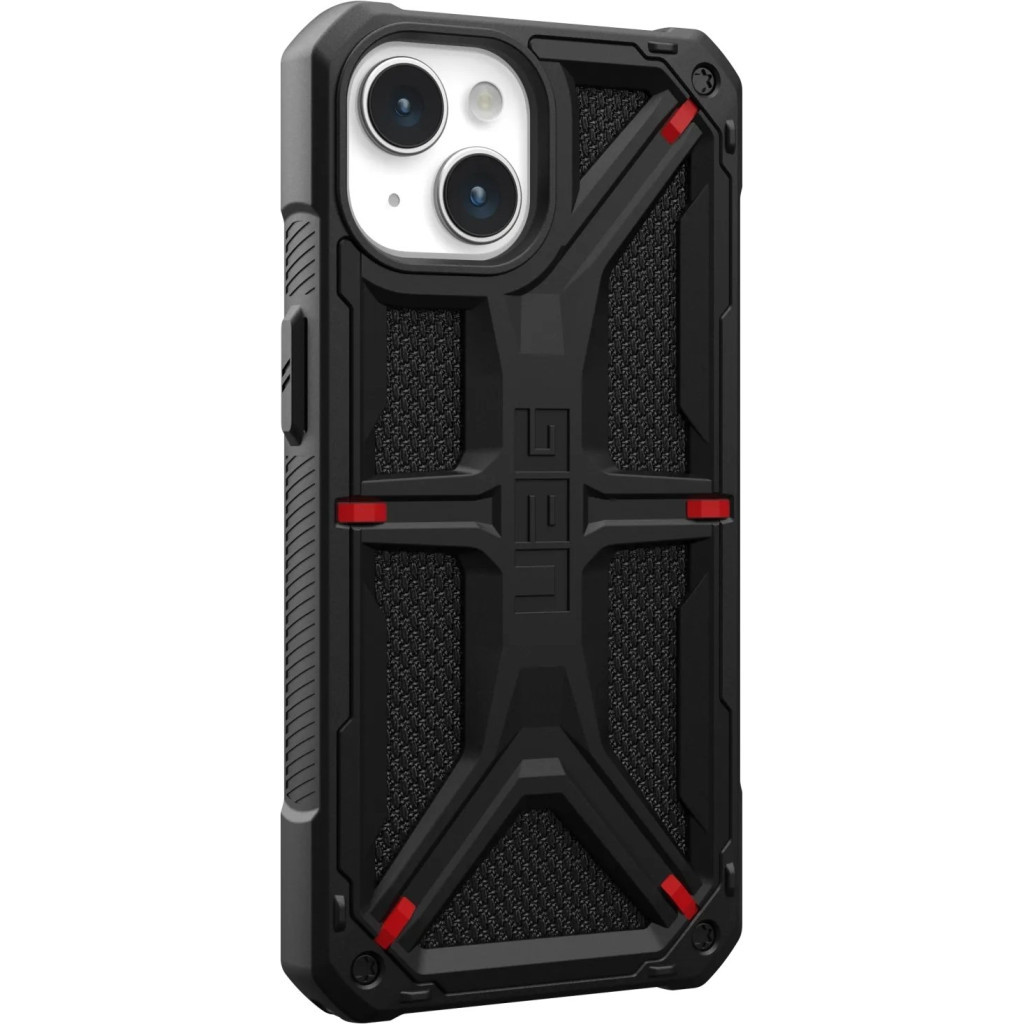 Чохол до мобільного телефона UAG Apple iPhone 15 Monarch, Kevlar Black (114289113940) - зображення 4