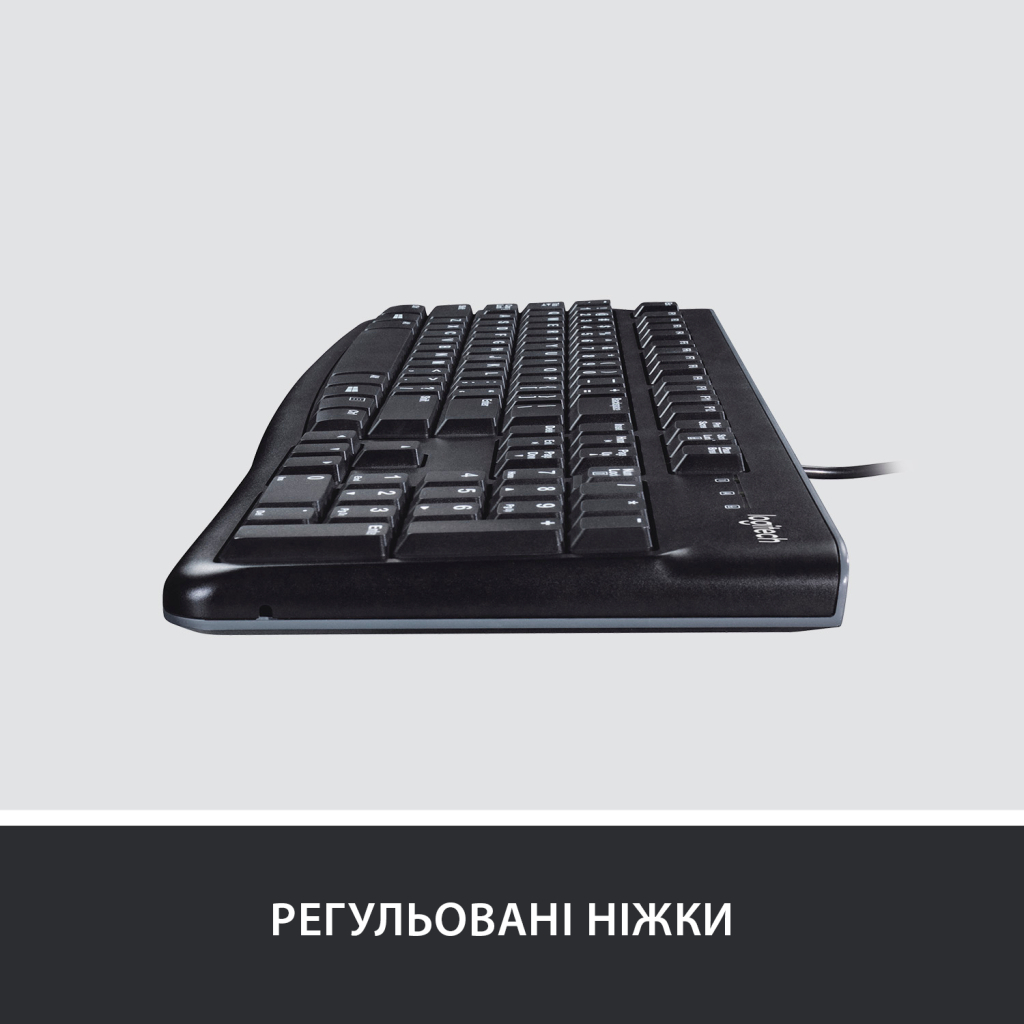 Клавіатура Logitech K120 Ukr (920-002643) - зображення 3