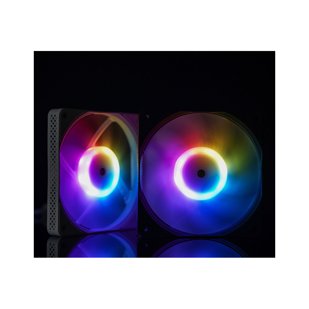 Кулер до корпусу JONSBO HF1215 Black RGB - изображение 11