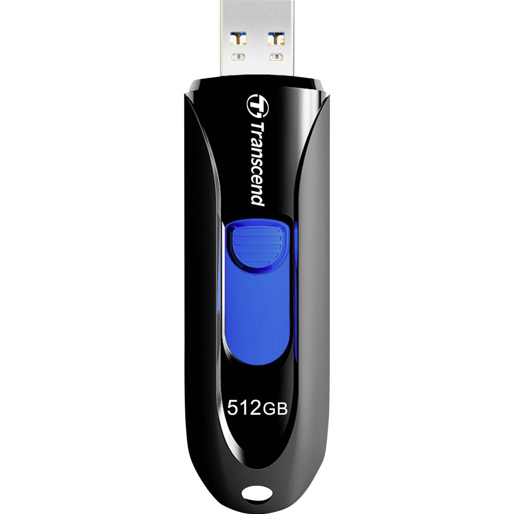 USB флеш накопичувач Transcend 512GB JetFlash 790 Black USB 3.1 (TS512GJF790K) - зображення 3