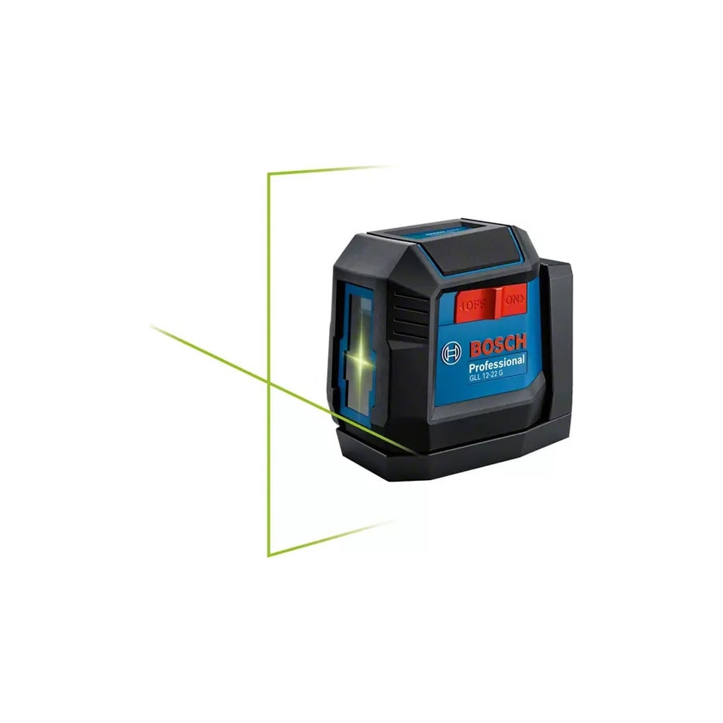 Лазерний нівелір Bosch GLL 12-22 G, до 12м, 0.3мм/м, чохол, 0.35кг (0.601.065.320) - зображення 1