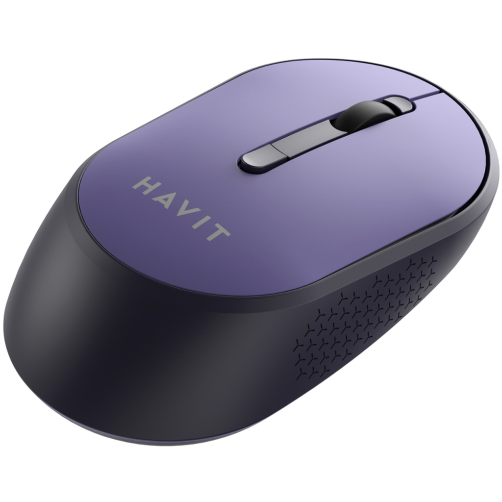 Мишка Havit HV-MS78GT Wireless Black-Purple (6939119041229) - зображення 5