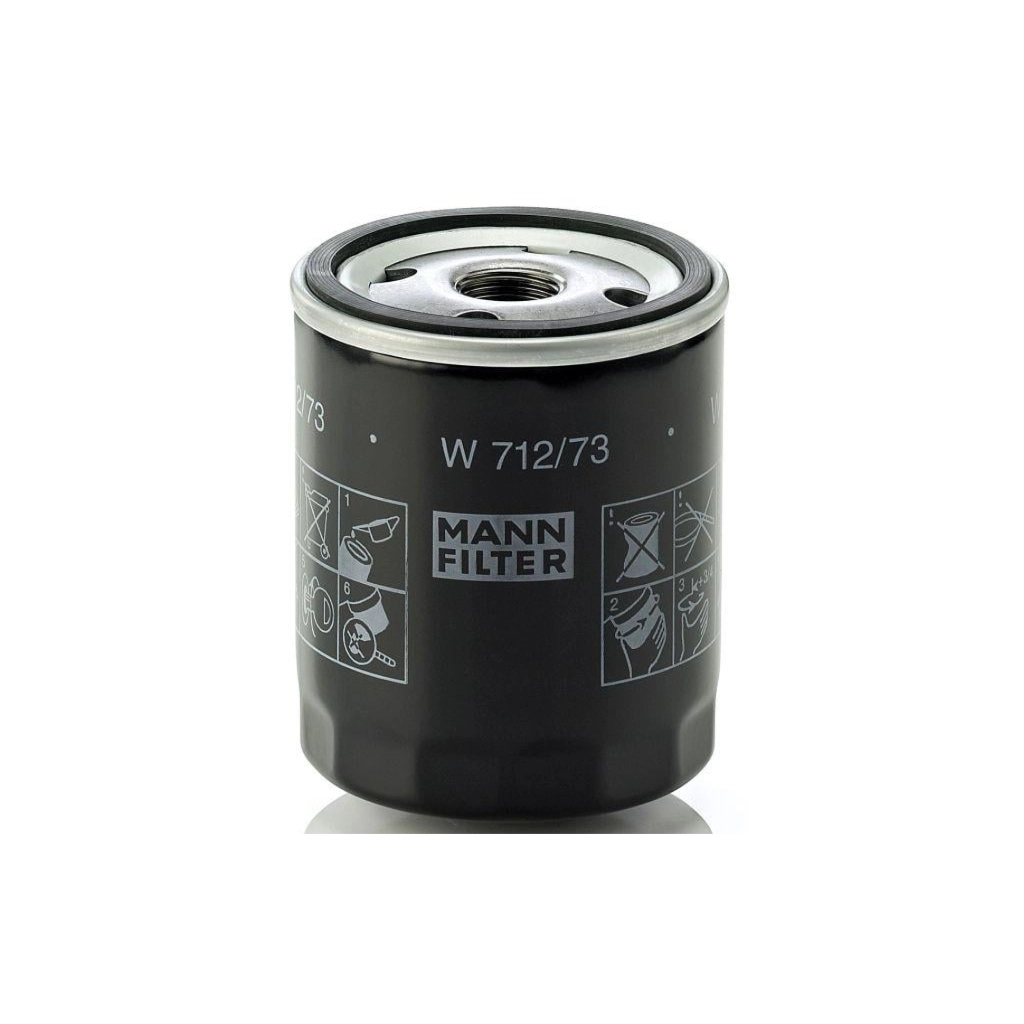 Фільтр масляний Mann W712/73 - зображення 1