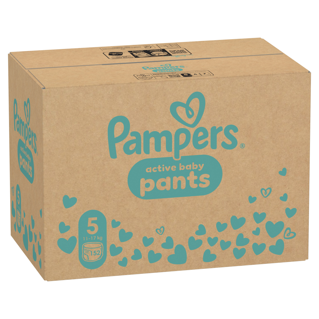 Підгузки Pampers трусики Pants Junior Розмір 5 (11-17 кг) 152 шт (8006540068601) - зображення 2