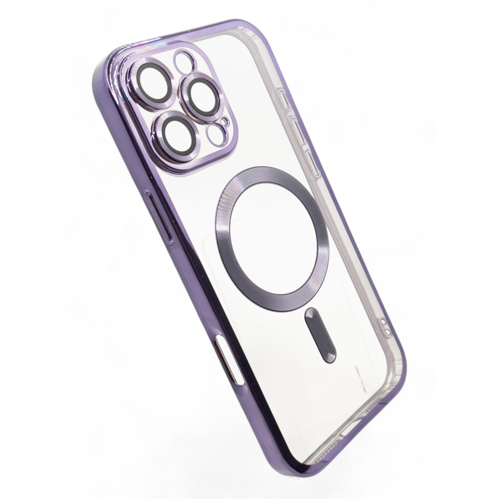Чохол до мобільного телефона BeCover TPU Chrome Case (MagSafe) для Apple iPhone 16 Pro Purple (712084) - зображення 2