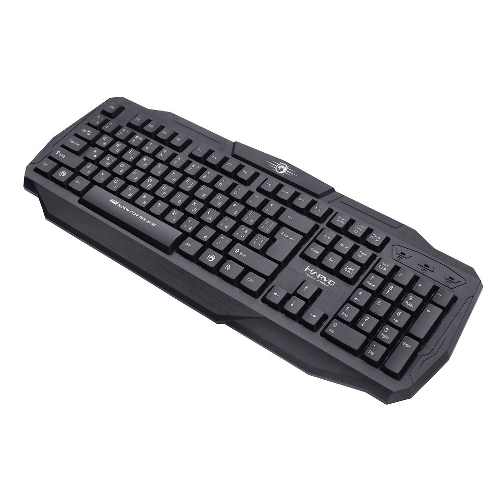 Клавіатура Marvo K601 Multi-LED USB - зображення 5